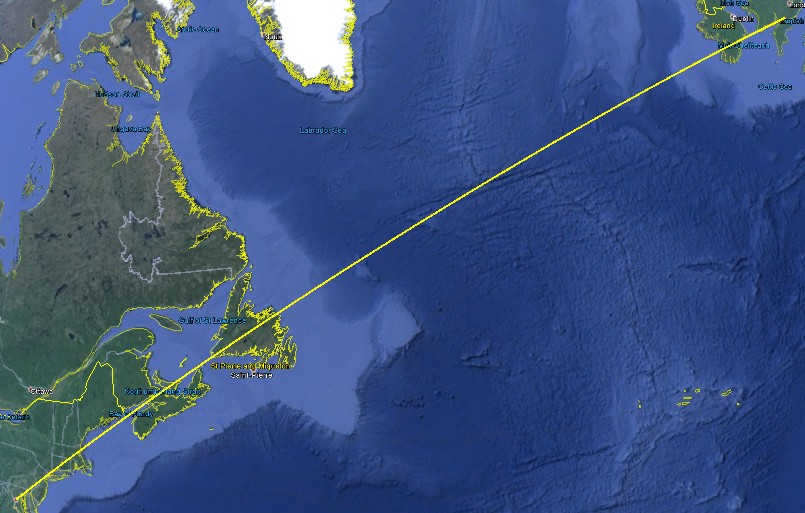 Screen capture of Google Earth
